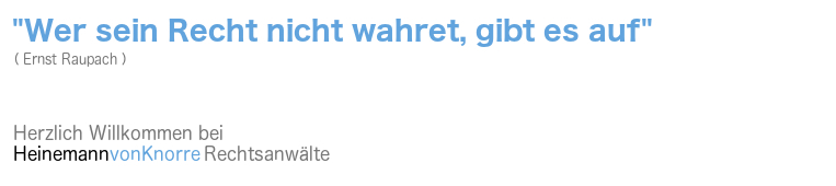 Heinemann von-Knorre Rechtsanwälte // 63067 Offenbach am Main